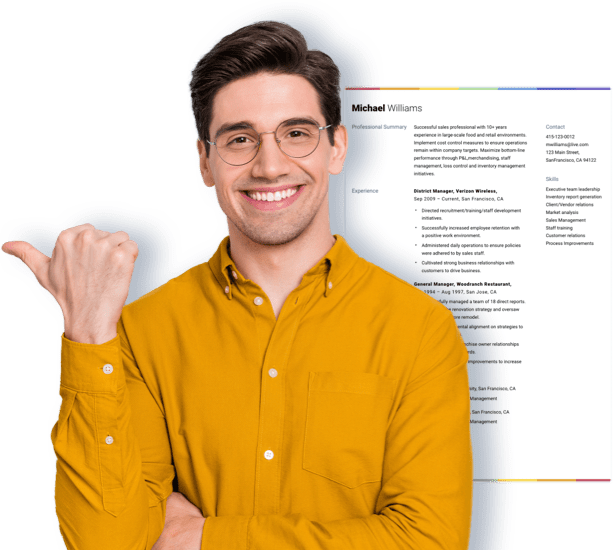 CV template - conclusion