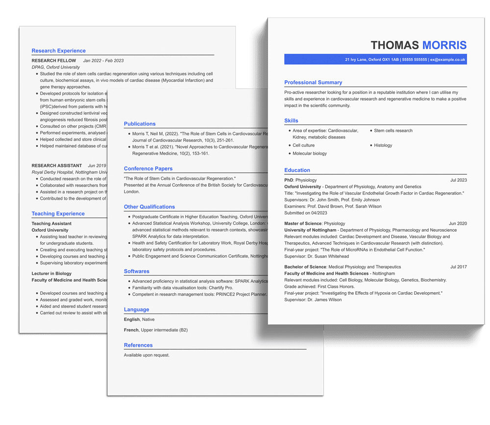 How long should a CV be UK