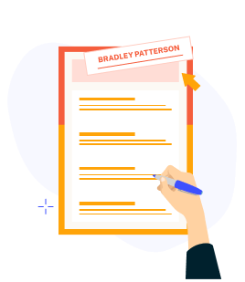 Cover letter builder step 3 Illustration